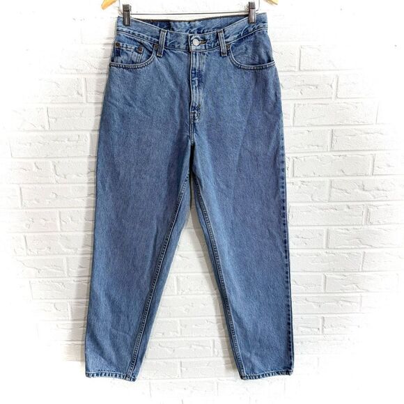 VINTAGE Levi’s 550 Relaxed Fit Tapered Leg Jeans Size 10 Short - Picture 1 of 6